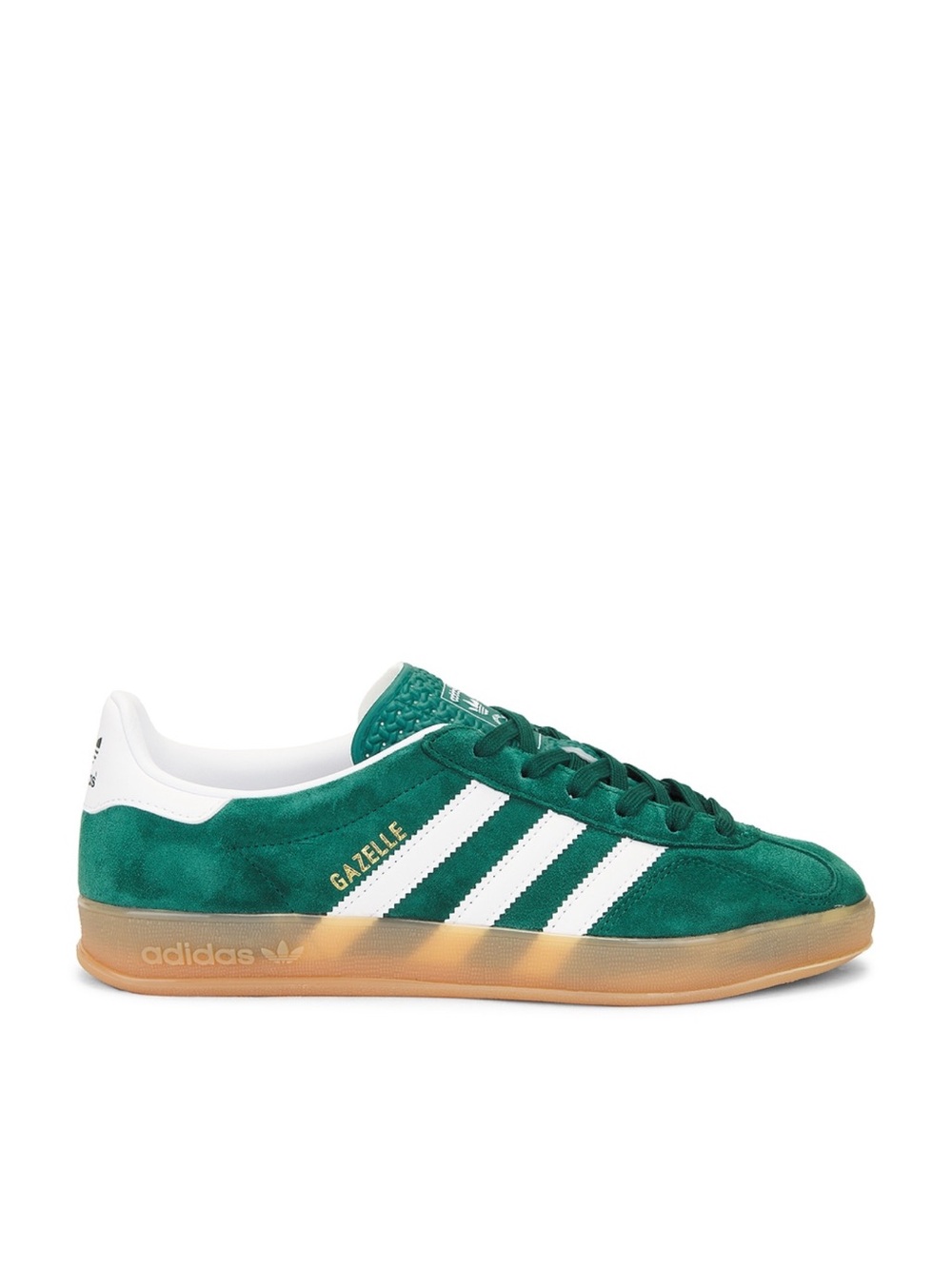 Adidas Gazelle Green Suede Sneakers - Size 8